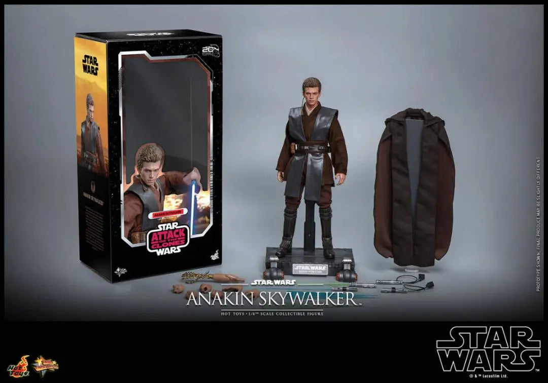 Figura de acción de Anakin Skywalker de Star Wars a escala 1/6 de Hot Toys MMS677