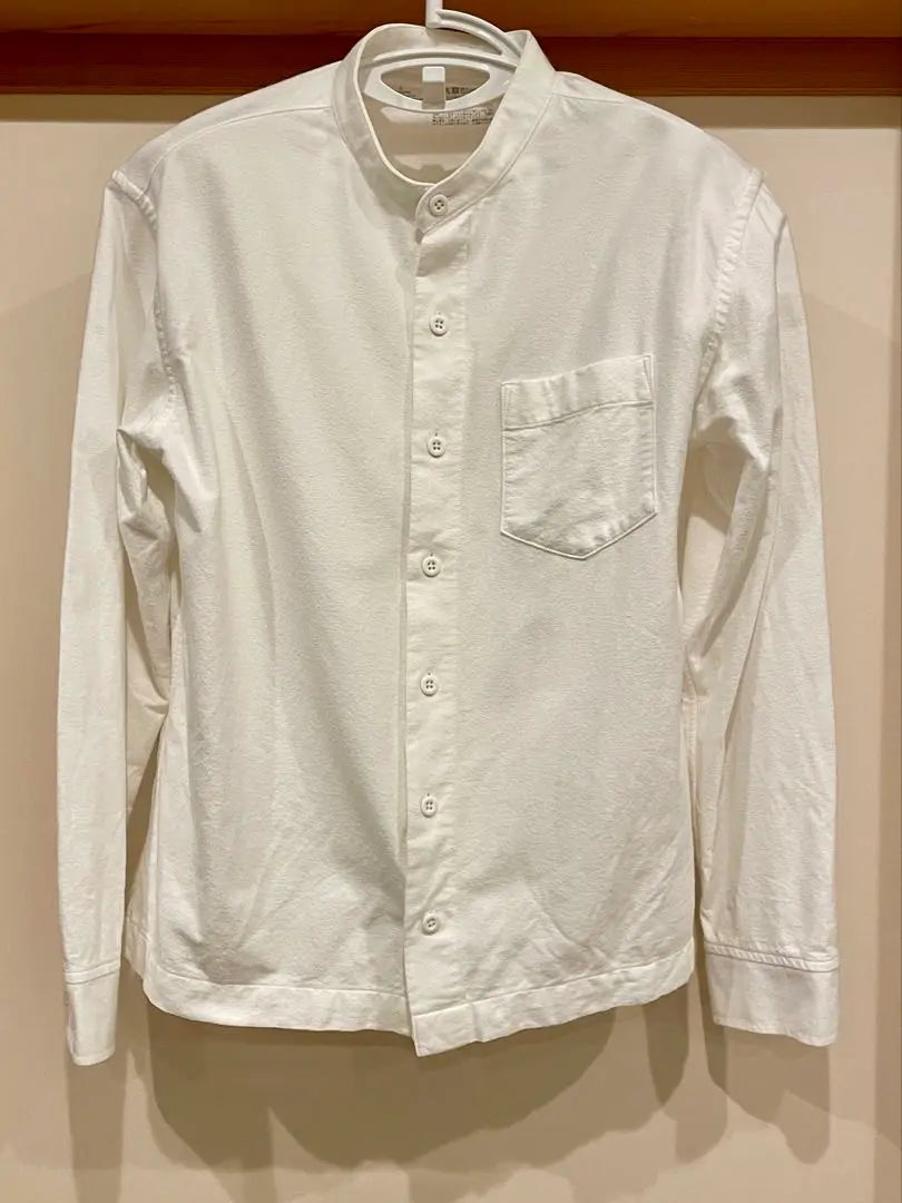 MUJI White Cotton 100% Cotton Long Sleeve Shirt Size XS