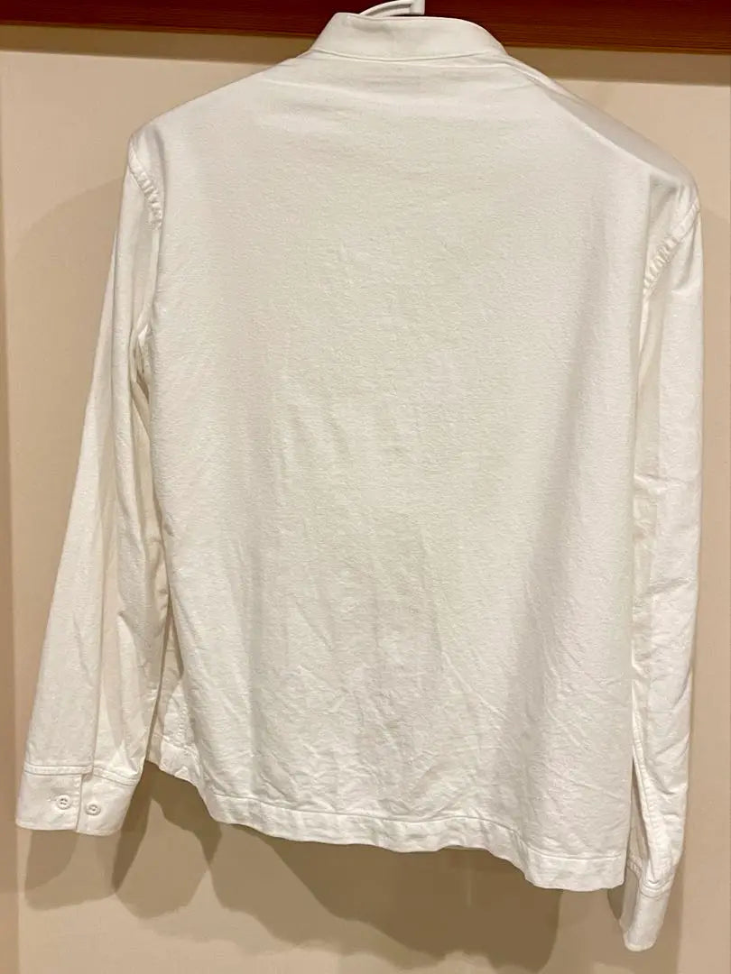 MUJI White Cotton 100% Cotton Long Sleeve Shirt Size XS