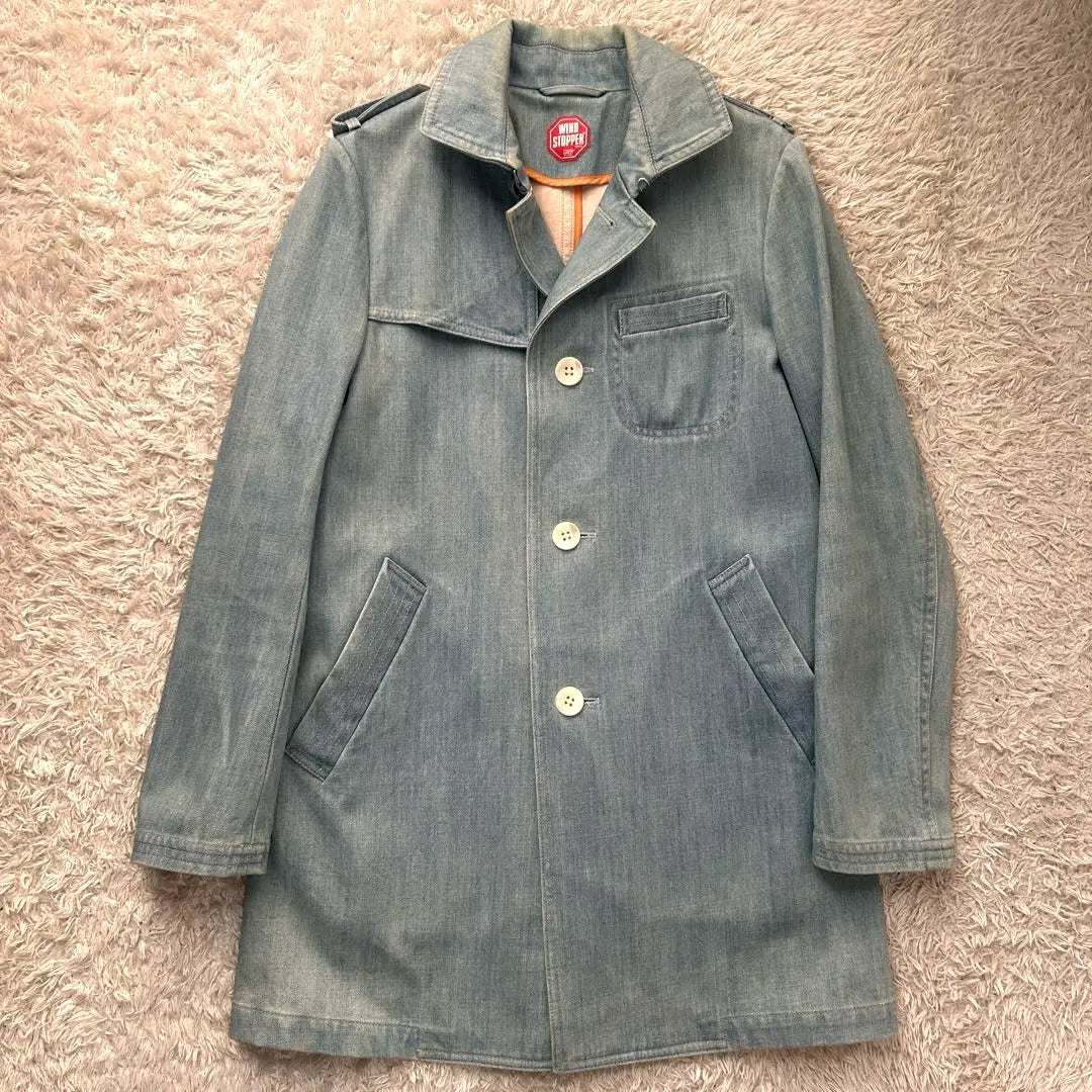 ★ Denim ★ NEW YORKER Chester coat Wind Stopper Blue