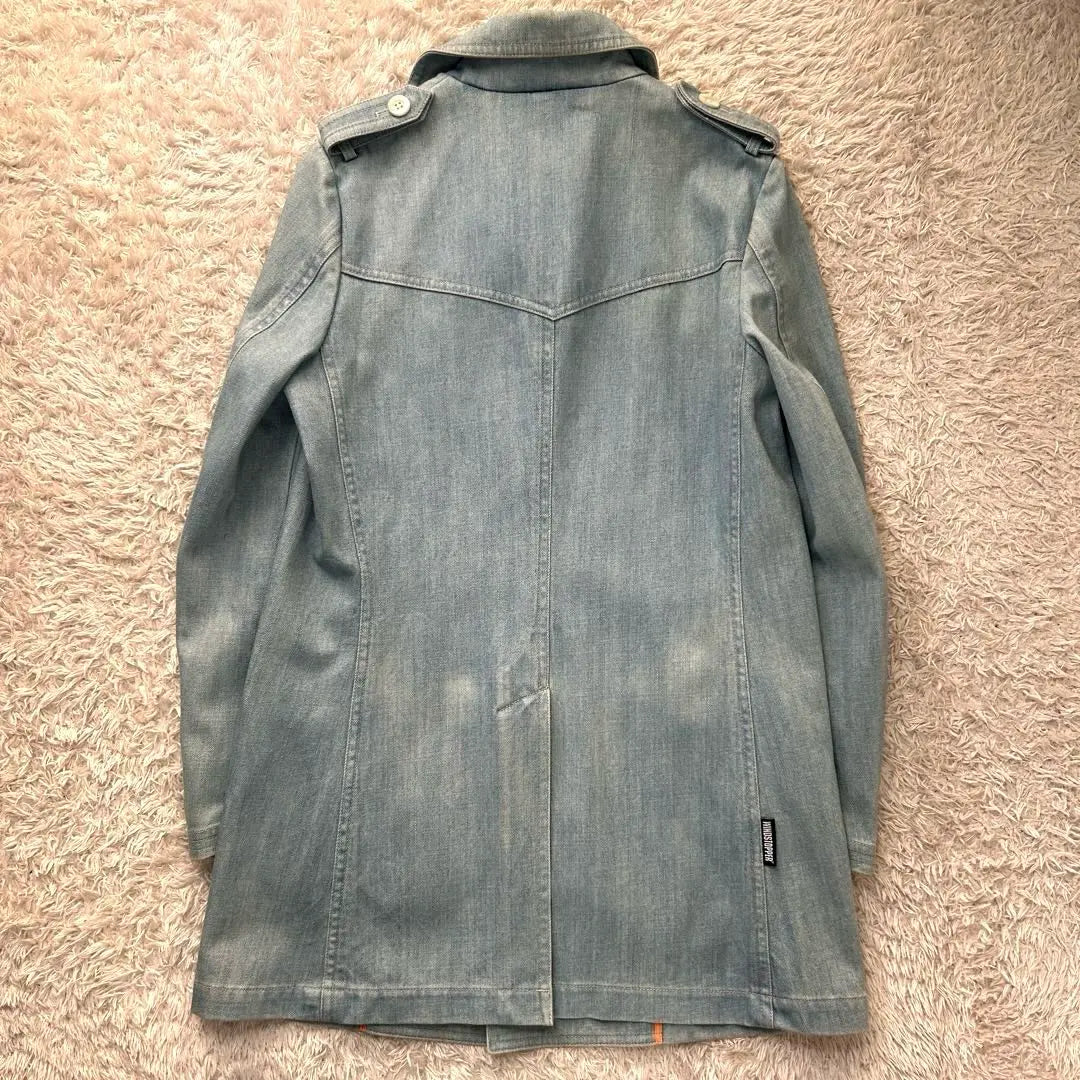 ★ Denim ★ NEW YORKER Chester coat Wind Stopper Blue