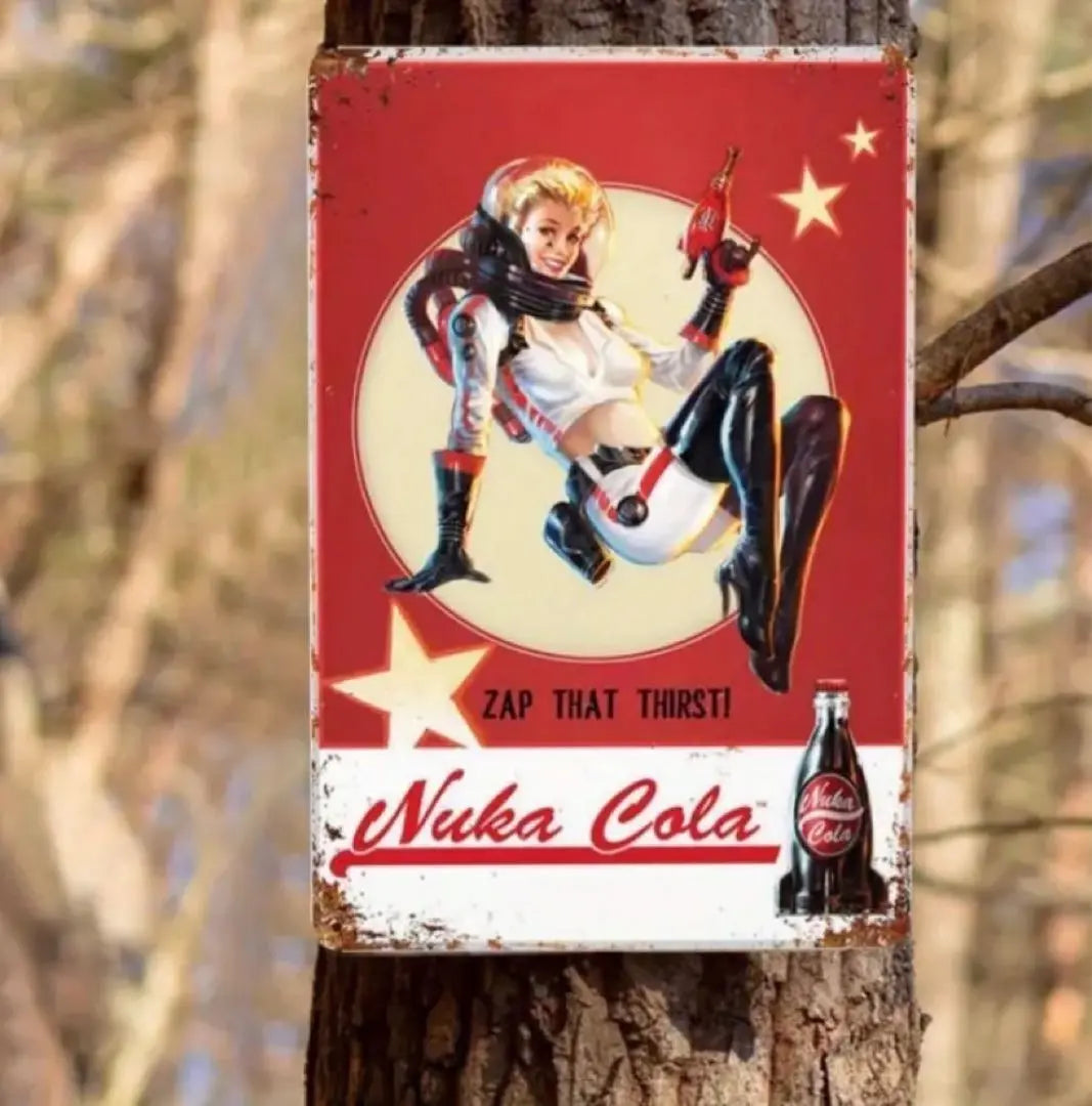 Fallout Nuka Cola Sign Set of 3 1