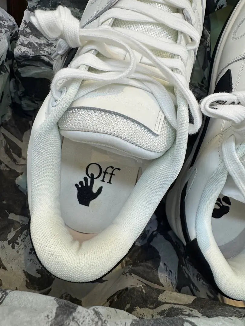 OFF WHITE Zapatillas blancas nuevas sin usar talla 43