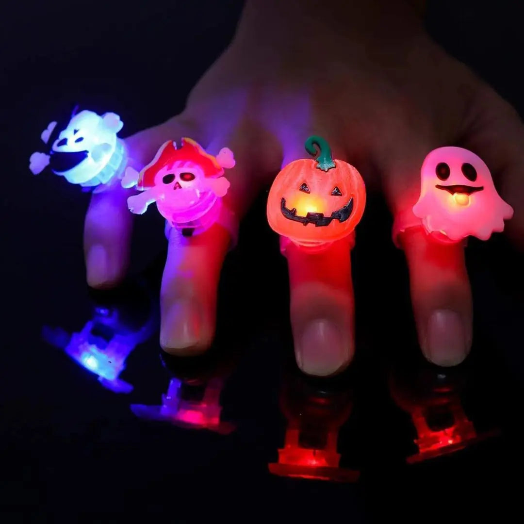 ⭐ Anillo luminoso (Halloween)** 30 piezas