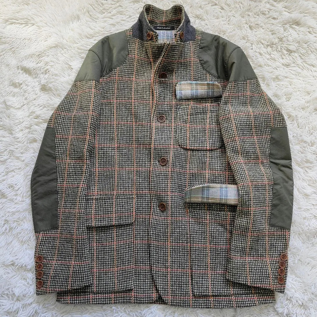 Chaqueta entallada de Nigel Cabon en colaboración con Harris Tweed Mallory XL