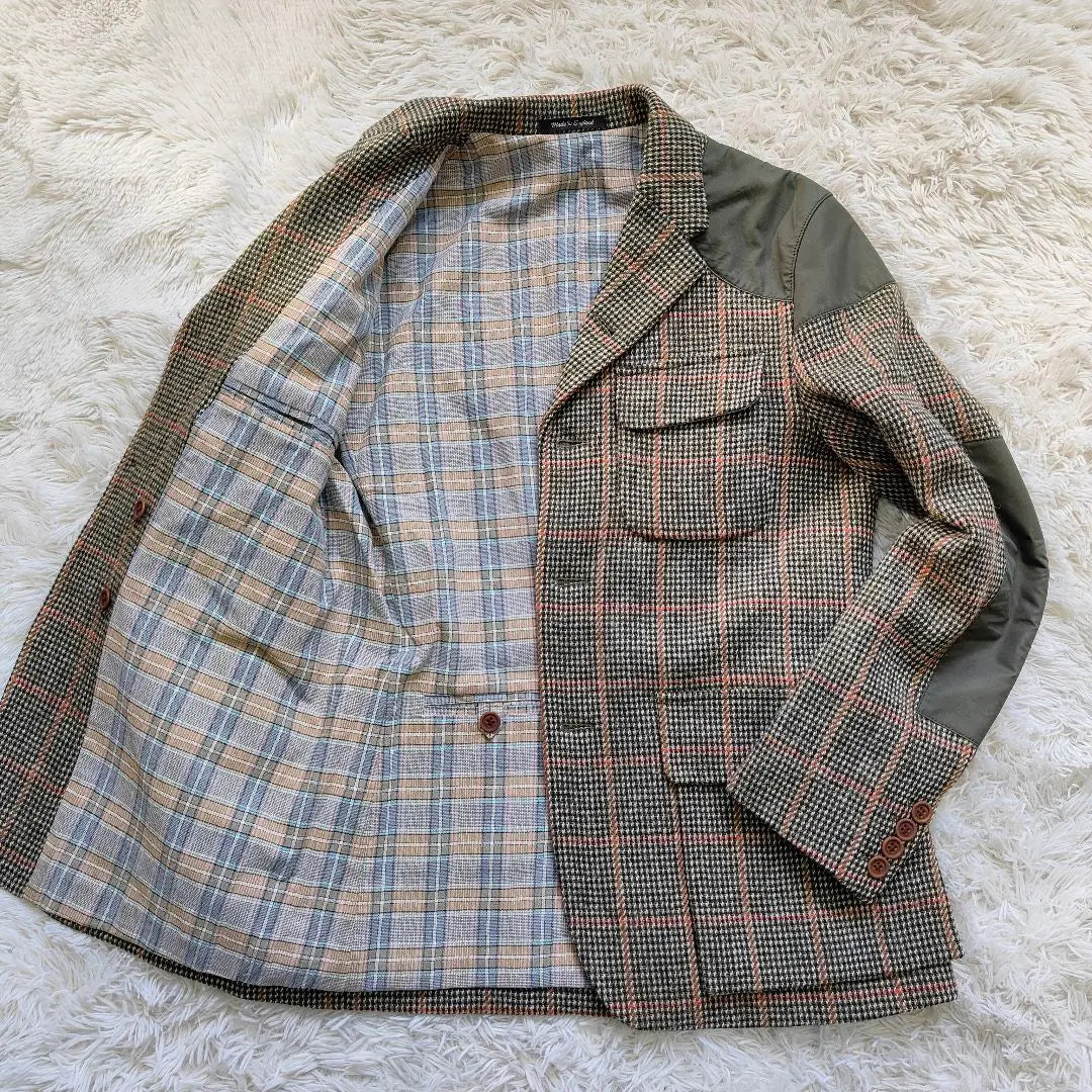 Chaqueta entallada de Nigel Cabon en colaboración con Harris Tweed Mallory XL