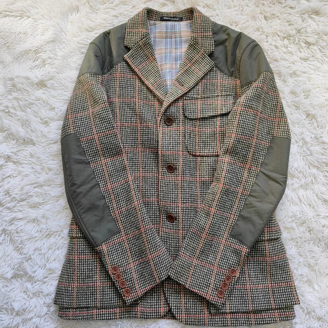 Chaqueta entallada de Nigel Cabon en colaboración con Harris Tweed Mallory XL