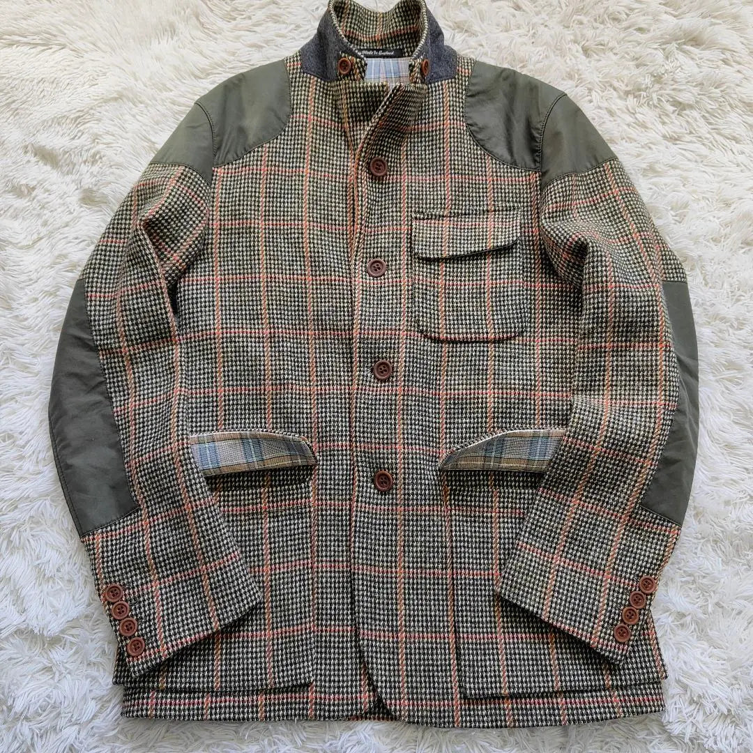 Chaqueta entallada de Nigel Cabon en colaboración con Harris Tweed Mallory XL