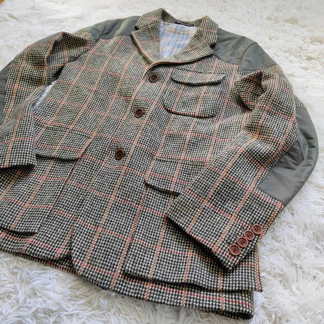 Nigel Cabon Tailored Jacket Harris Tweed Mallory Collaboration XL