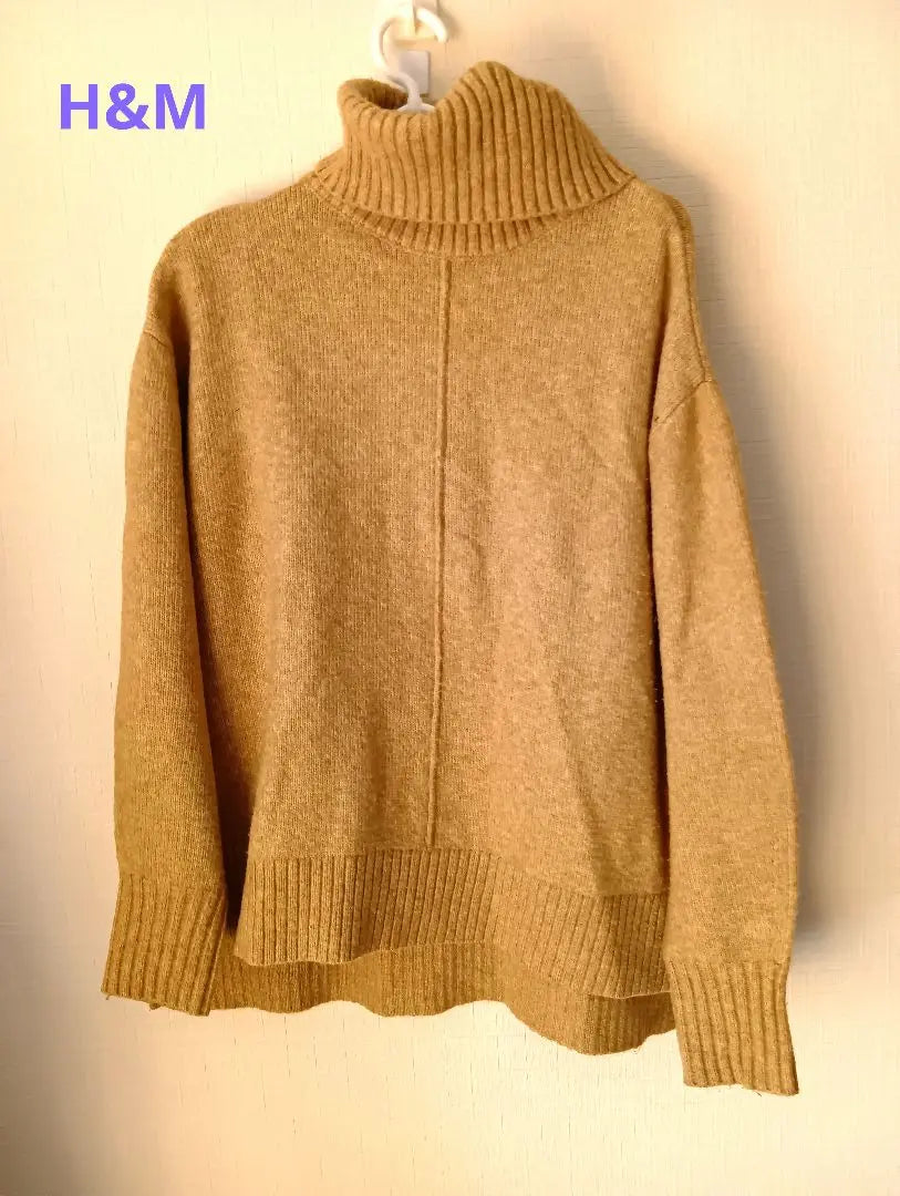 H&M Women's Long Sleeve Sweater CN160/80A Body Width 62cm Shoulder Width 53cm | H&M レディース長袖セーター　CN160/80A 身幅62cm 肩幅53cm