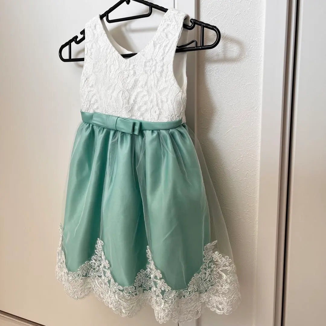 Vestido de ceremonia de una pieza para niñas de 2 a 3 años