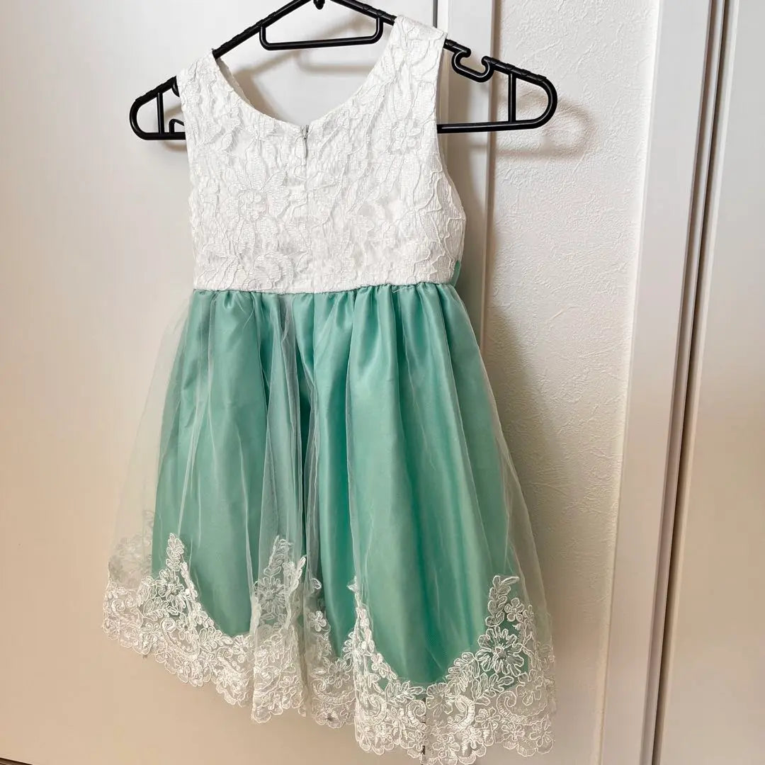 Vestido de ceremonia de una pieza para niñas de 2 a 3 años