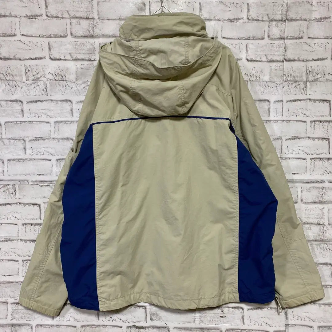 Columbia Mountain Parka Beige XL Logo Embroidery Outdoor 14