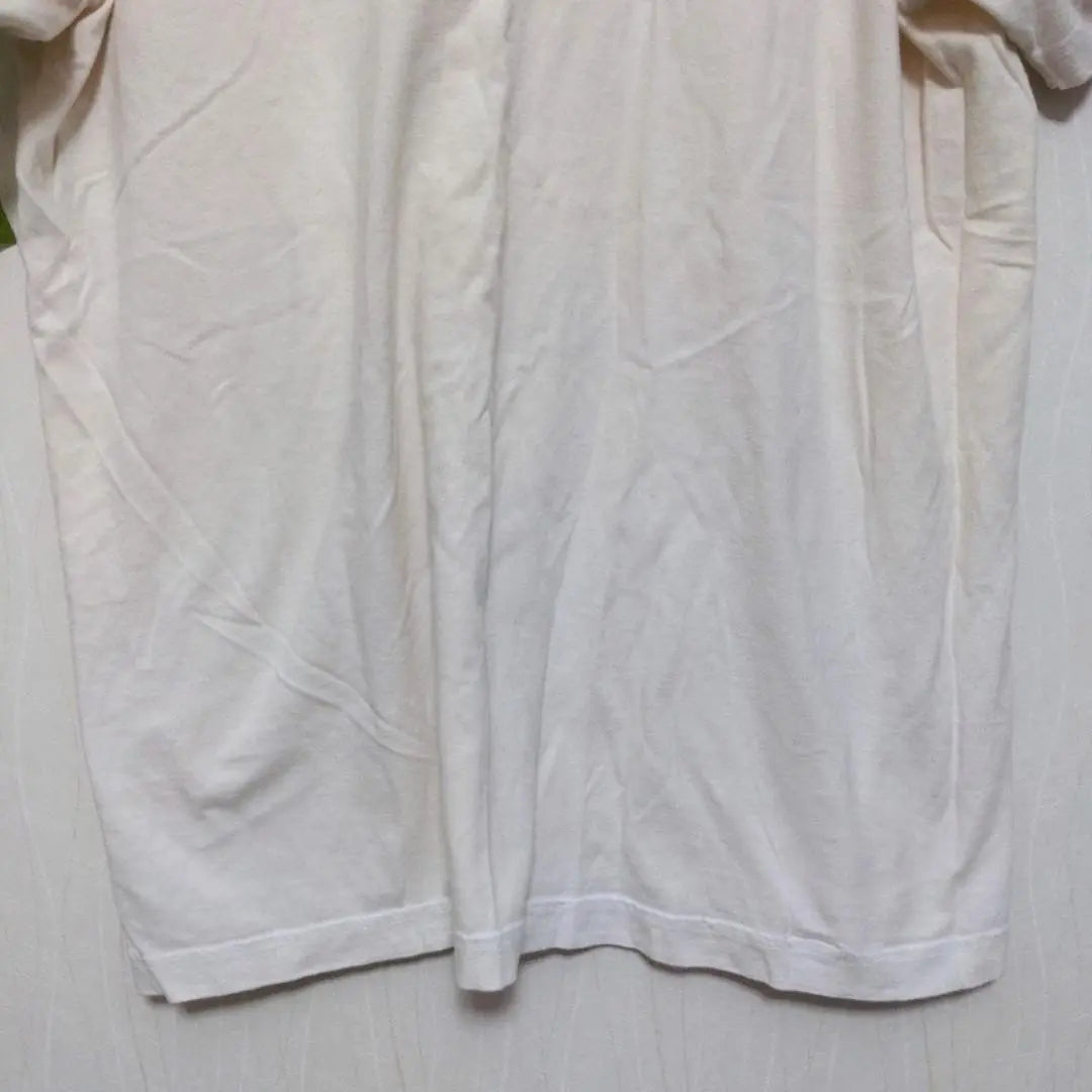 B3229 [Geety Hawkins] Men's T -shirt Short Sleeve One Point White M | b3229【ジーティーホーキンス】メンズ　Tシャツ　半袖　ワンポイント　白　M