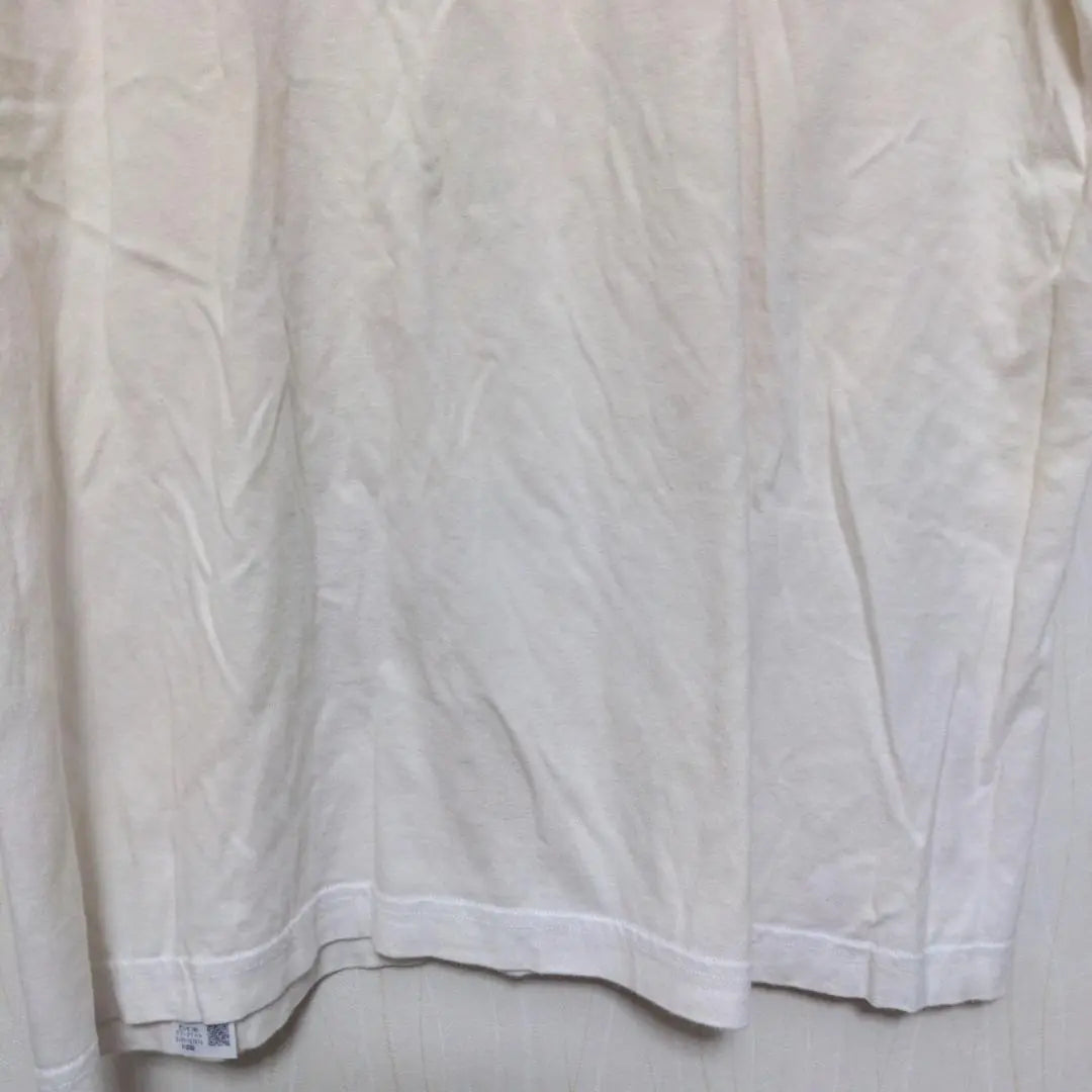 B3229 [Geety Hawkins] Men's T -shirt Short Sleeve One Point White M | b3229【ジーティーホーキンス】メンズ　Tシャツ　半袖　ワンポイント　白　M