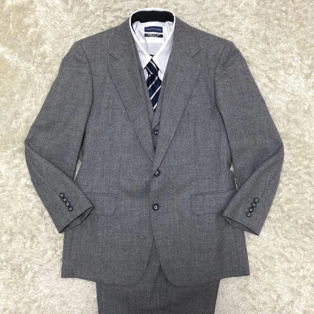 Extremely beautiful condition★Burberrys Burberry Three-piece set-up luxury suit