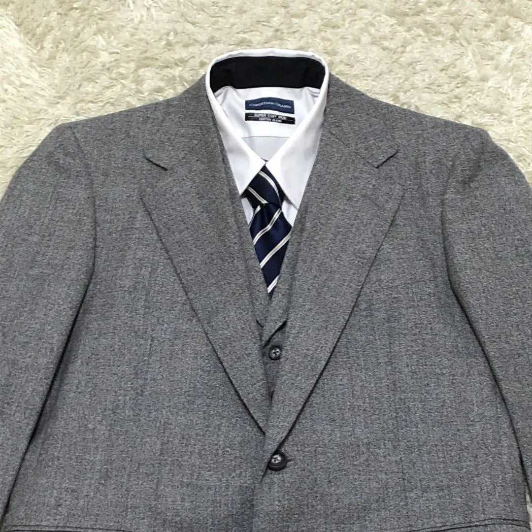 Extremely beautiful condition★Burberrys Burberry Three-piece set-up luxury suit