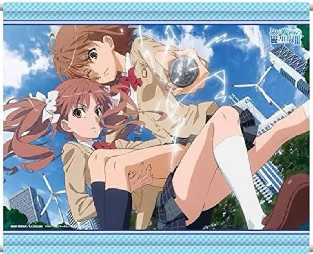 Genuine Misaka Mikoto, Shirai Kuroko, B2 Tapestry, A Certain Magical Index III Rare | 正規品　御坂美琴　白井黒子　B2タペストリー　とある魔術の禁書目録Ⅲ レア