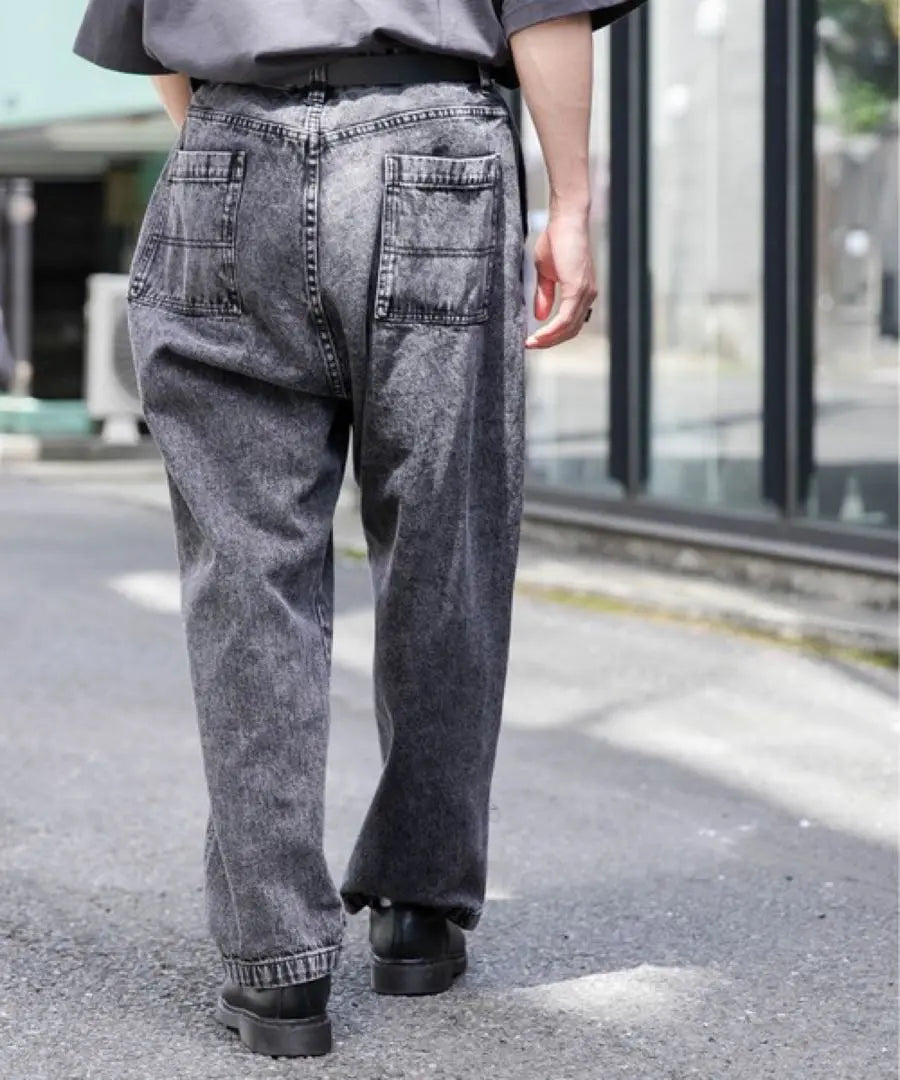 Sold out item★WEGO wego Chemical Buggy Pants Denim Men's L