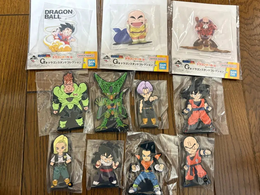 Ichiban Kuji Dragon Ball F Award Juego de premios inferiores con soporte de goma | 一番くじ ドラゴンボール F賞ラバースタンド 下位賞セット