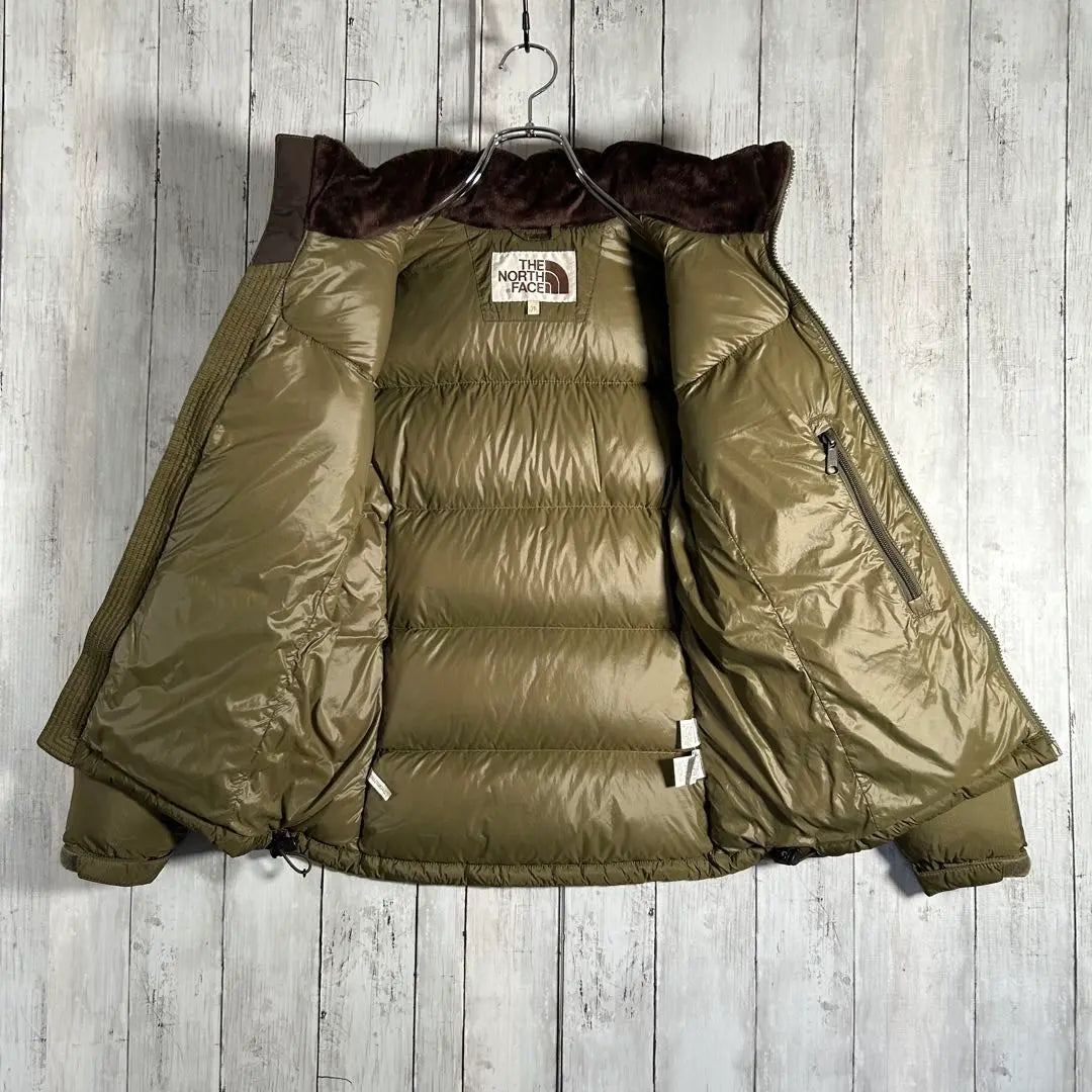 The North Face Collaboration Down Jacket 700FP Nupsi Khaki XS | ザノースフェイス コラボ ダウンジャケット 700FP ヌプシ カーキ XS