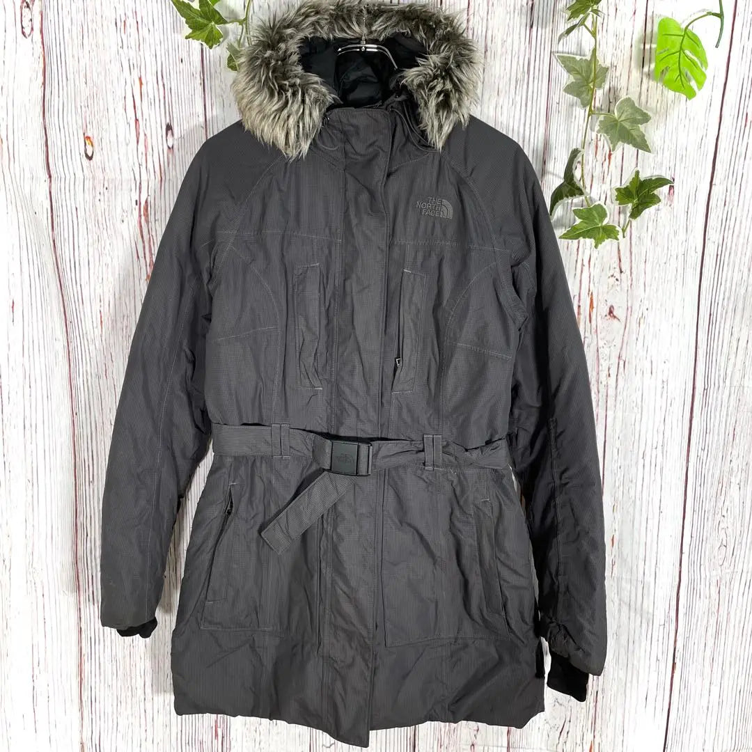 [Popular] The North Face Down Jacket Abrigo de plumas Gris HYVENT | 【人気】ザノースフェイス ダウンジャケット ダウンコート グレー HYVENT