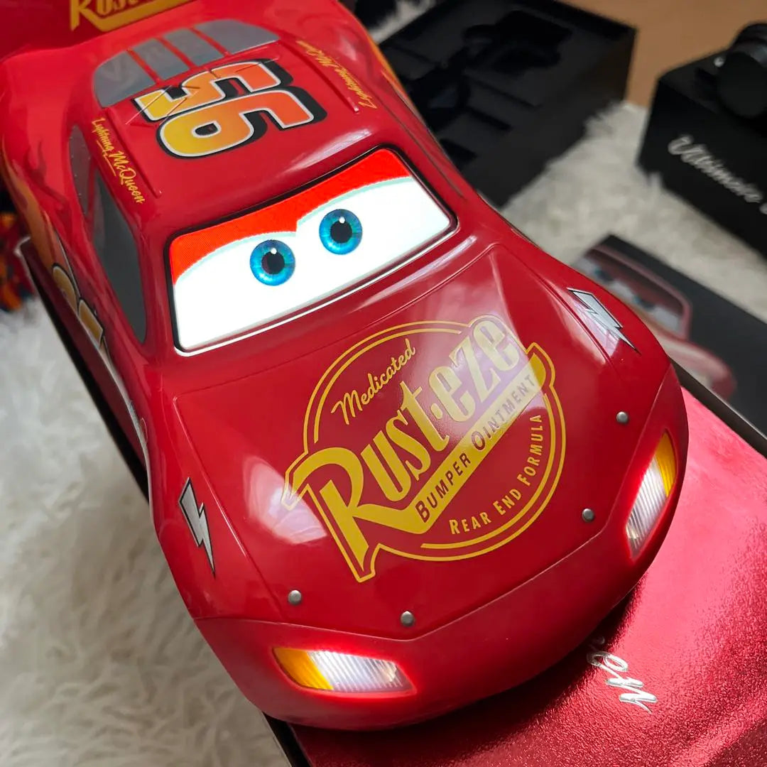 Figura de acción de Rayo McQueen Ultimate de Sphilo, rara