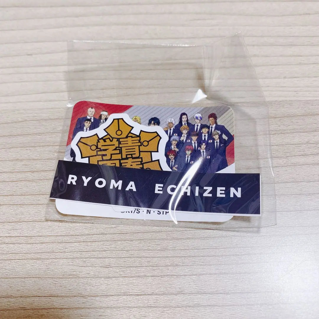 The Prince of Tennis Tennis Festival Deco Gacha Sticker Set of 4 Echizen Ryoma