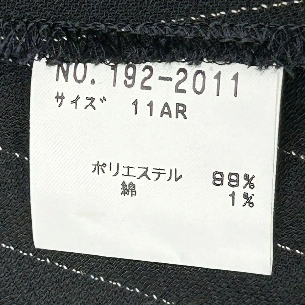 Beautiful goods [SAMUEL] Tailored jacket Single button No. 11 Black Strap | 美品【samuel】テーラードジャケット　シングルボタン　11号　黒　ストラップ