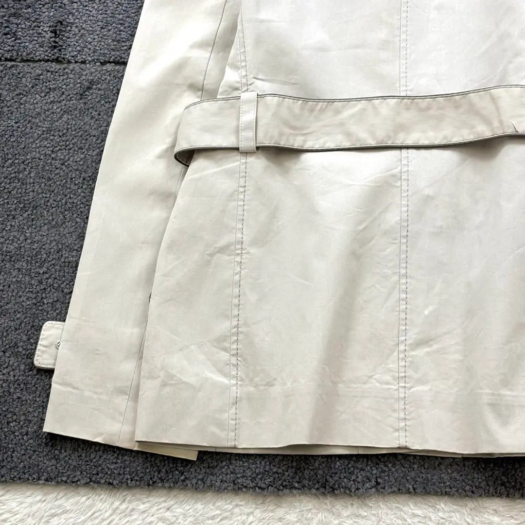 [Distrito 23] Gabardina beige de primavera/otoño n.° 38 Abrigo de primavera para ir al trabajo o a la escuela