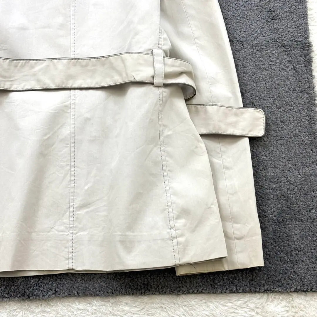 [Distrito 23] Gabardina beige de primavera/otoño n.° 38 Abrigo de primavera para ir al trabajo o a la escuela