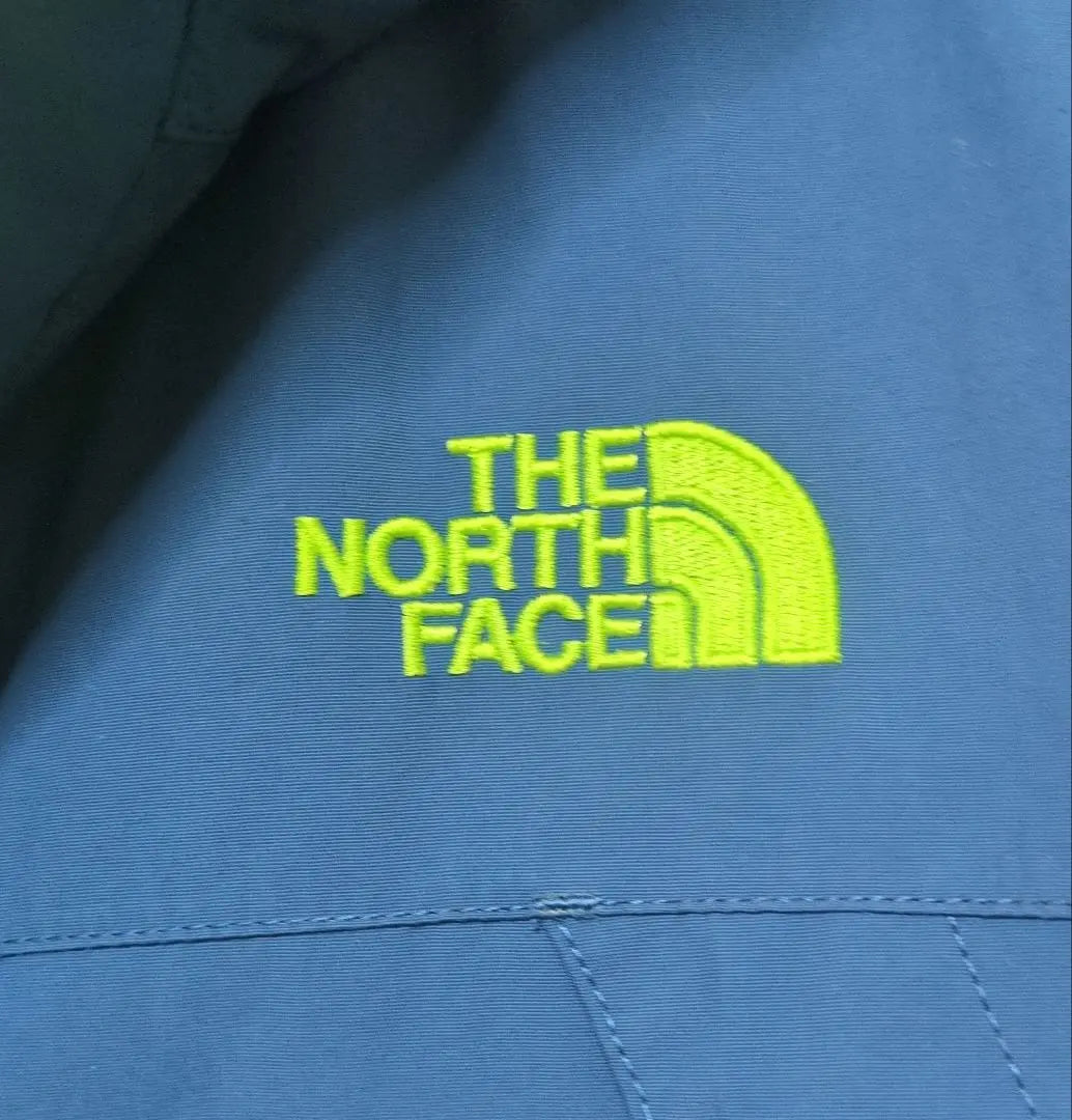 THE NORTH FACE Outdoor Jacket Navy/Lime. S