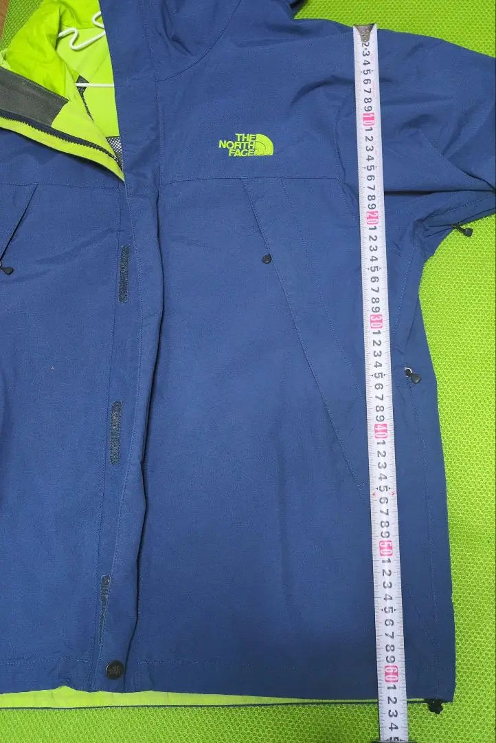 THE NORTH FACE Outdoor Jacket Navy/Lime. S