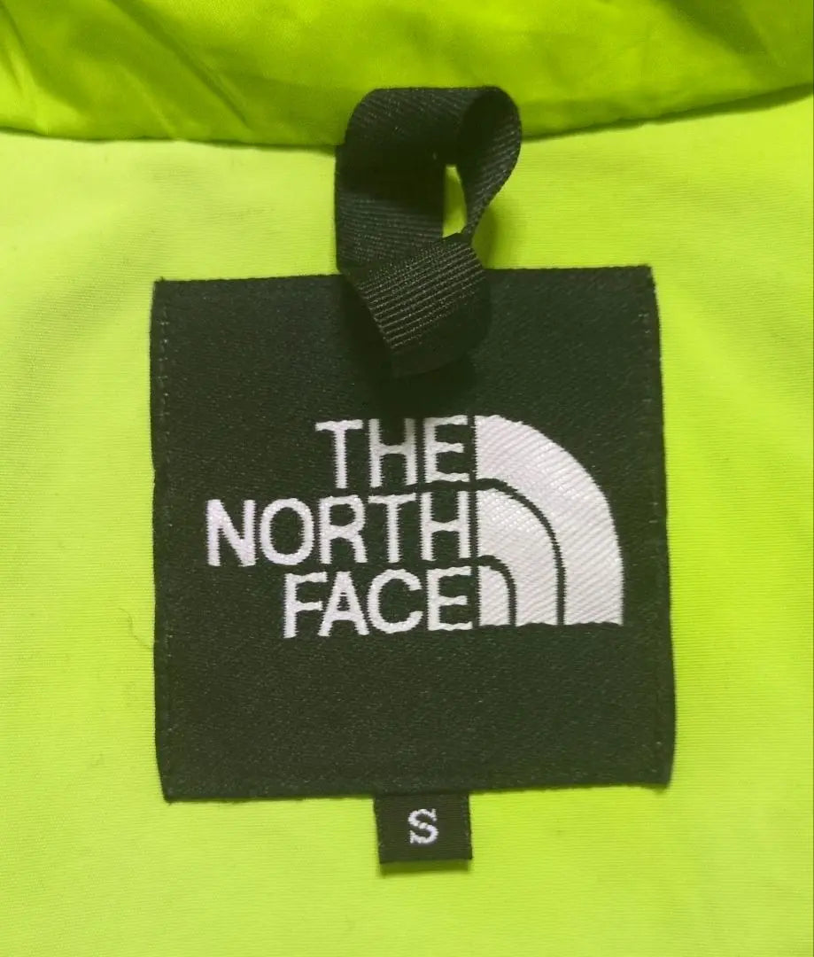 THE NORTH FACE Outdoor Jacket Navy/Lime. S