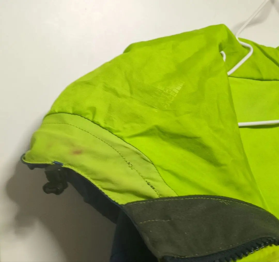 THE NORTH FACE Outdoor Jacket Navy/Lime. S