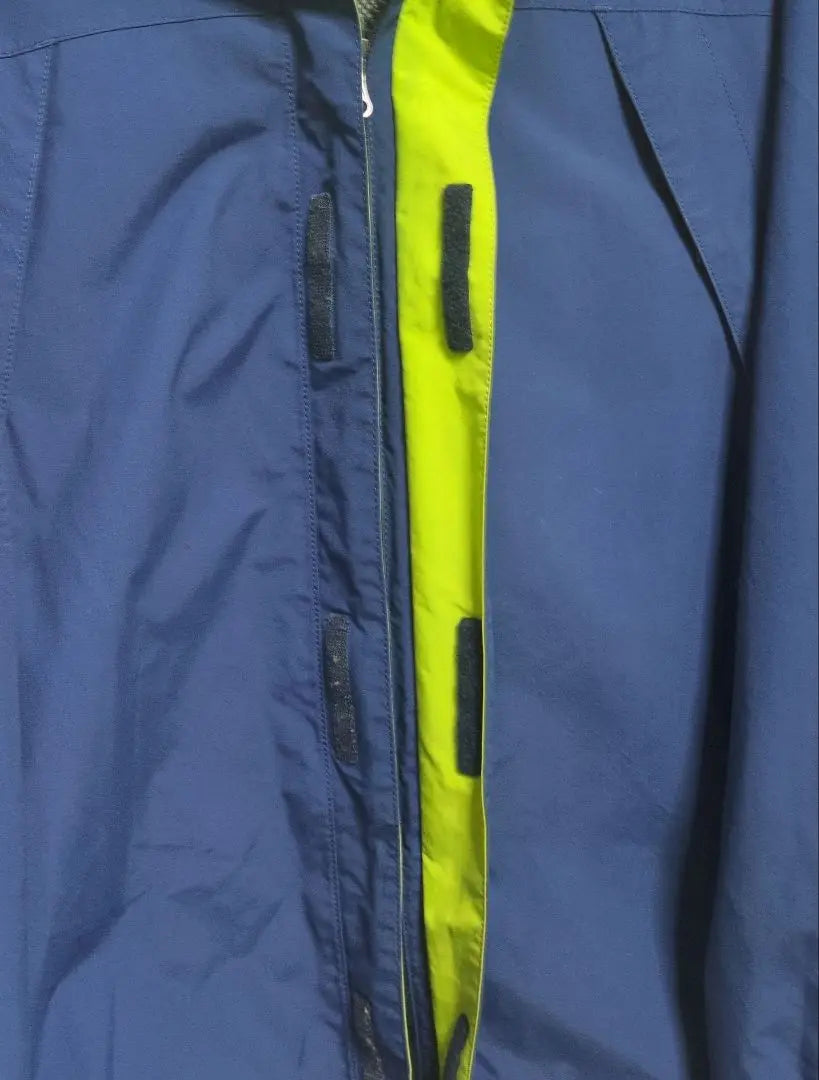 THE NORTH FACE Outdoor Jacket Navy/Lime. S