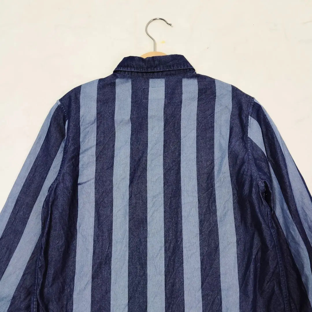 Fendi Monster Shirt Stripe 10A Logo Button