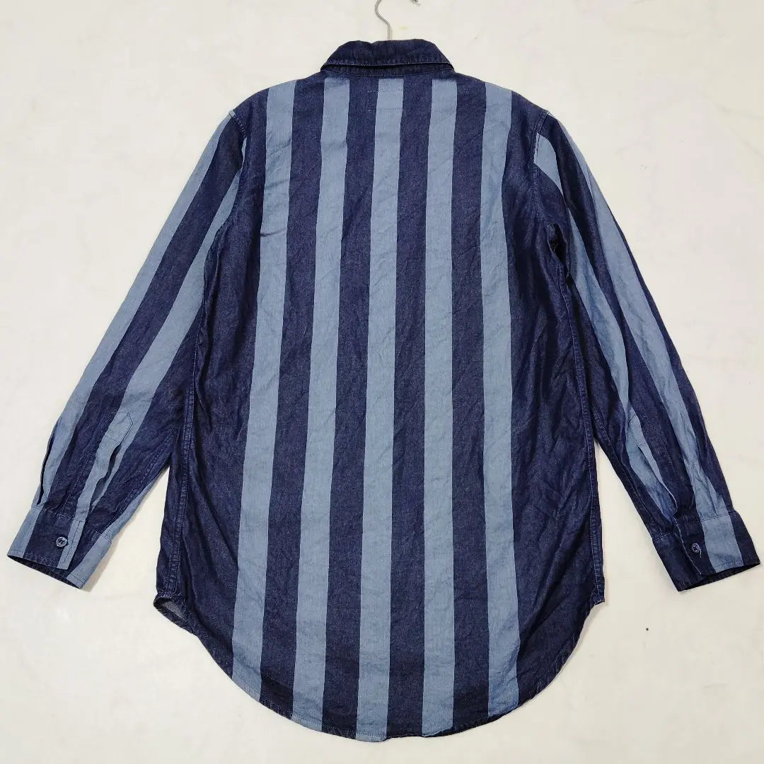 Fendi Monster Shirt Stripe 10A Logo Button