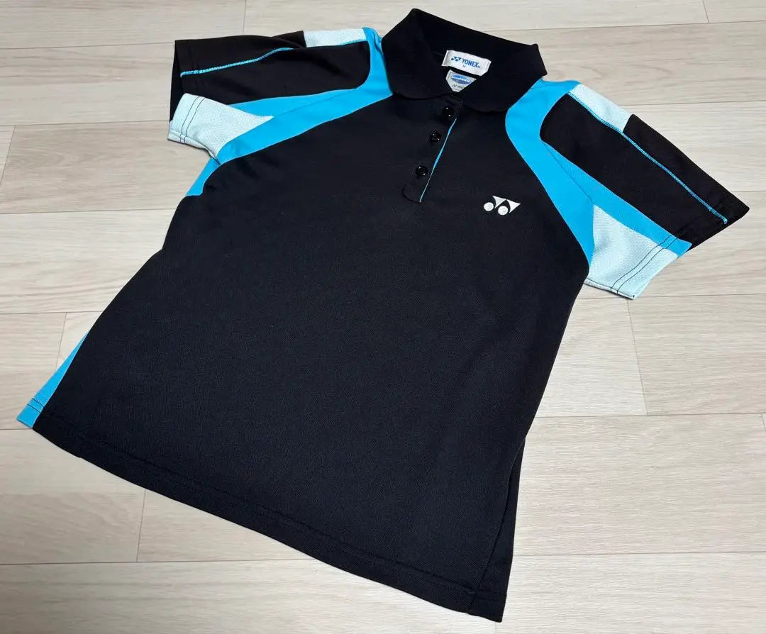 Polo de mujer Yonex, camiseta de juego, talla M, azul