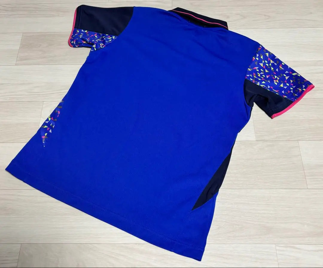 Polo de mujer Yonex, camiseta de juego, talla M, azul