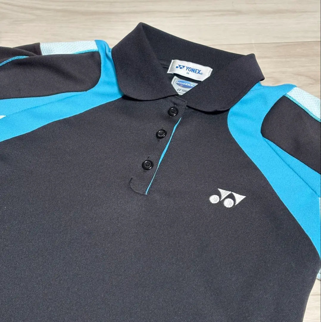 Polo de mujer Yonex, camiseta de juego, talla M, azul