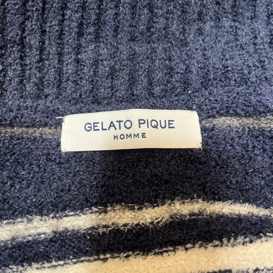 GELATO PIQUE Stripe Cardigan Gelato Piki Men's