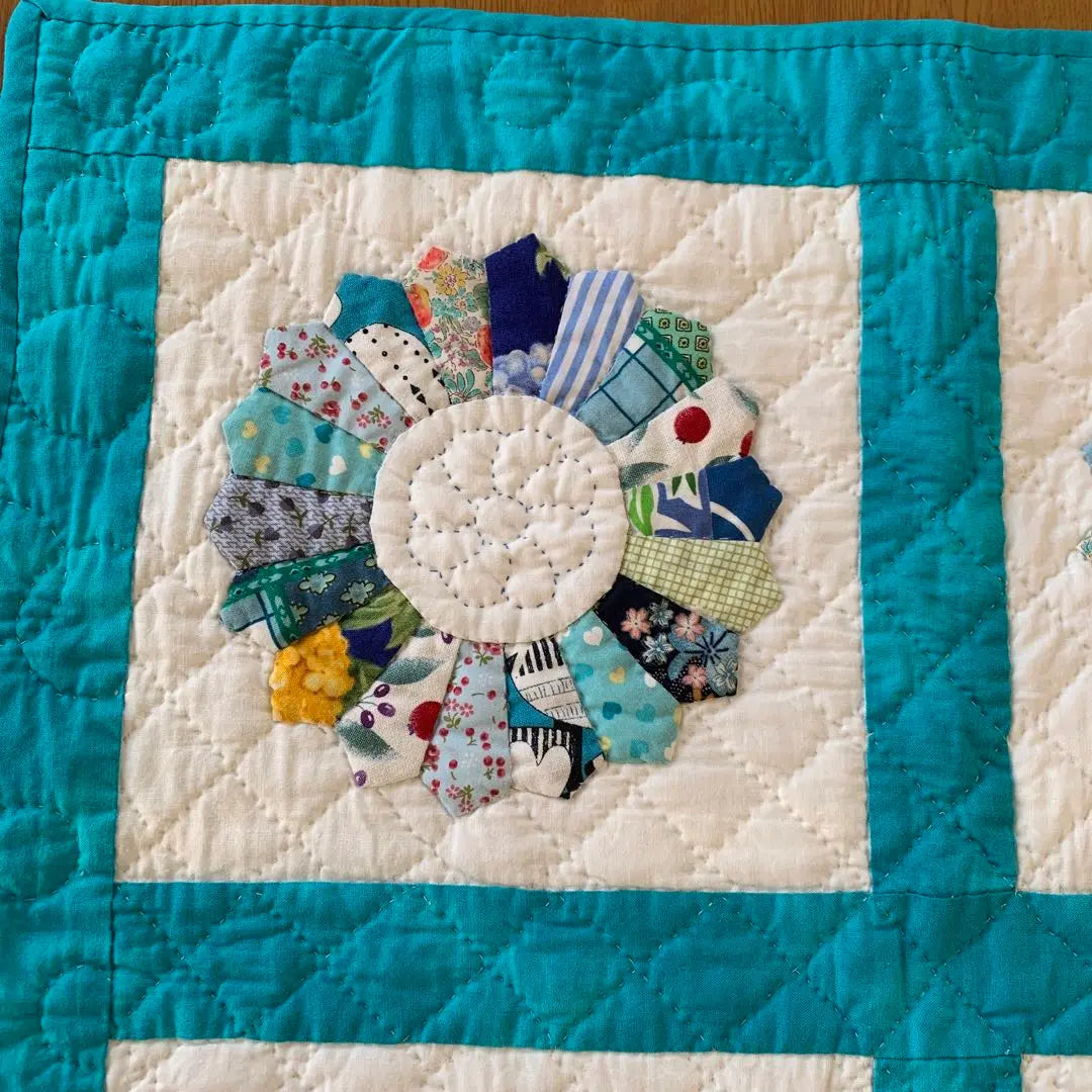 [Dresden] Patchwork quilt tapestry handmade