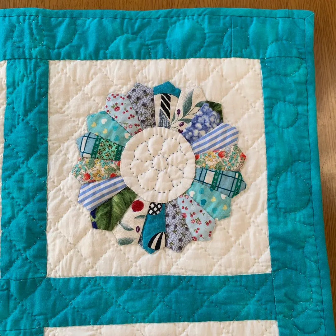 [Dresden] Patchwork quilt tapestry handmade