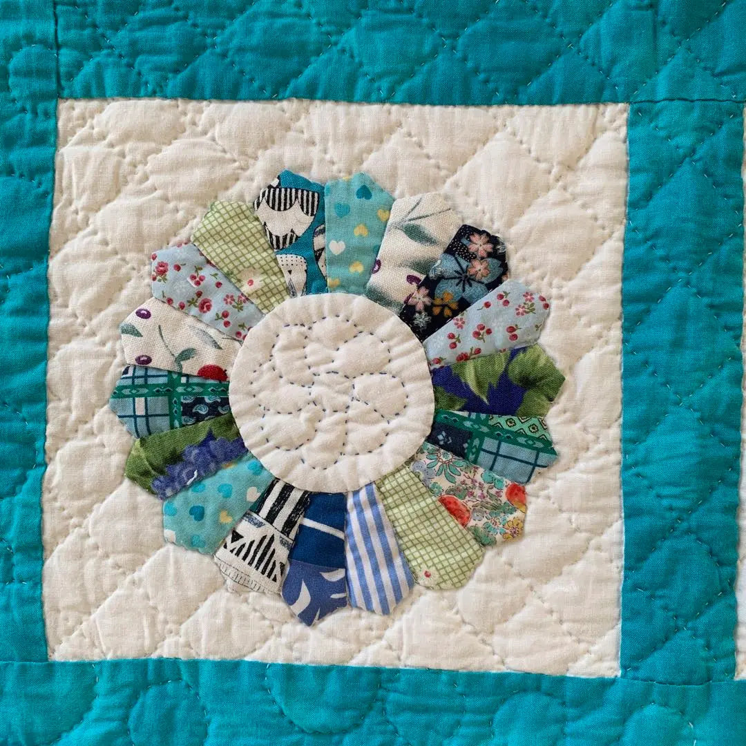 [Dresden] Patchwork quilt tapestry handmade