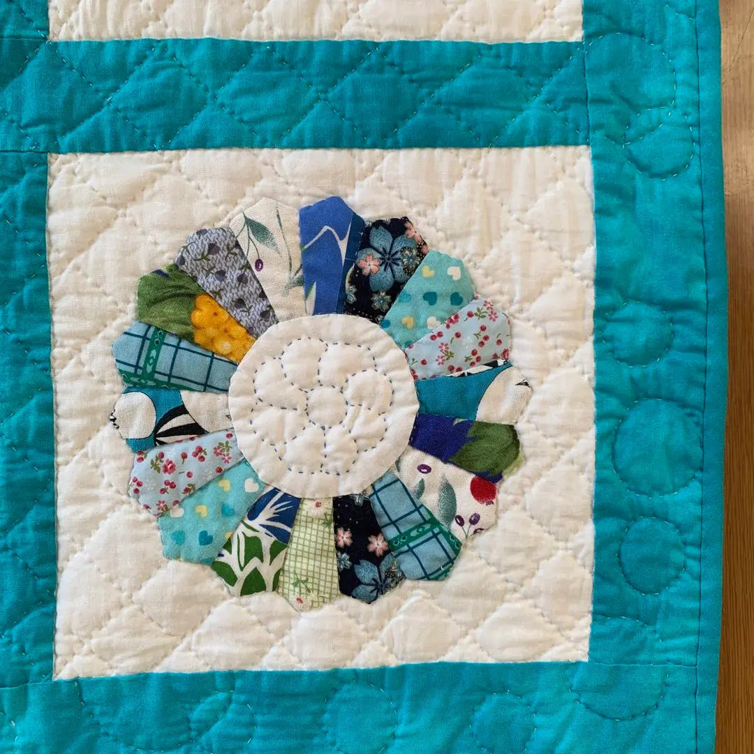 [Dresden] Patchwork quilt tapestry handmade