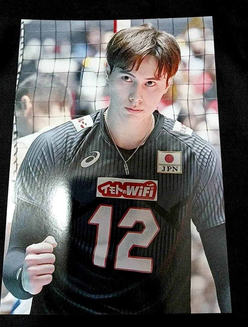 [2L size photo] Takahashi Ai◯ Men's Volleyball Team Pose ②○2024 Parisiolmím