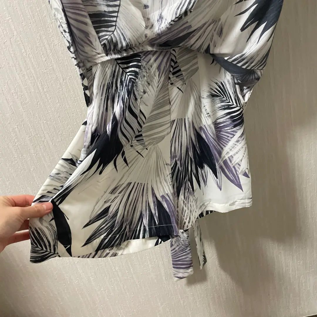 RESEXY Petiole Print Dress with Impagne