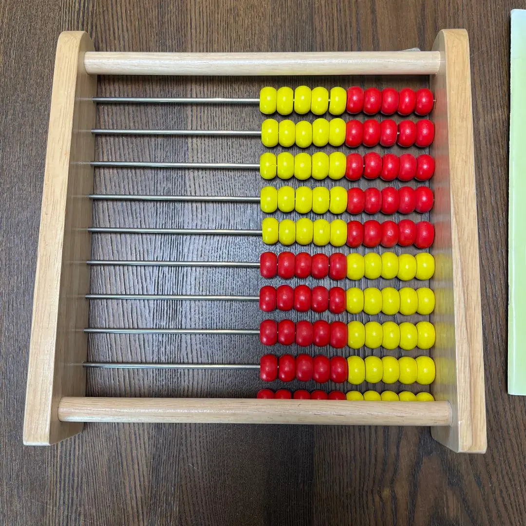 Tomoe 100 ball abacus toss numbers arithmetic educational toy