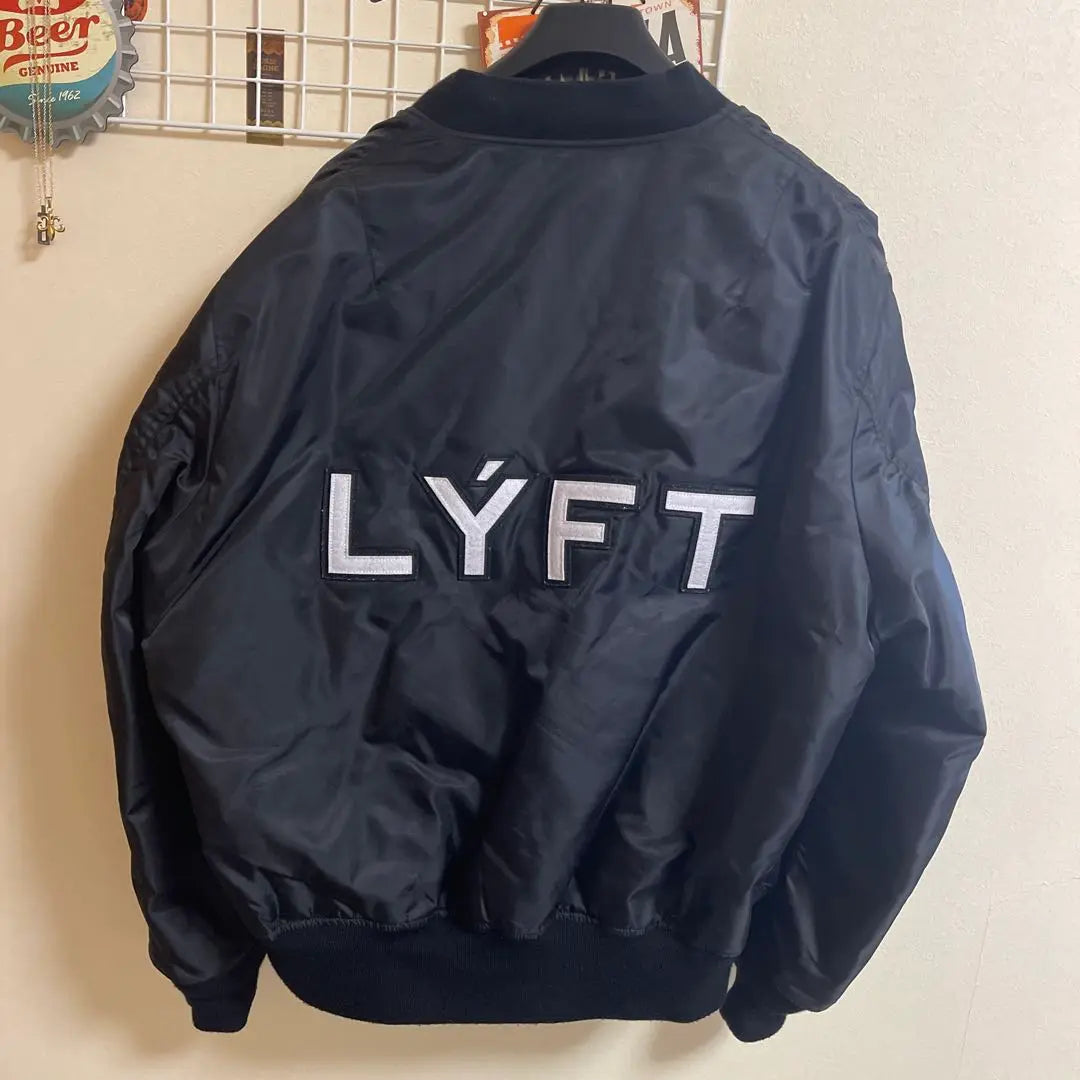 Chaqueta LYFT MA-1 Talla L Negro | LYFT MA-1 ジ ャ ケ ッ ト L サ イ ズ ブ ラ ッ ク